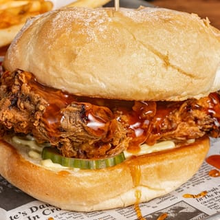 Hittin' Crispy Chicken Sandwich